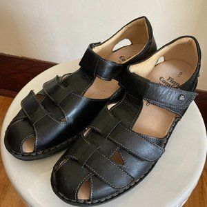 Finn Comfort Funen, Black, Size 9 D UK / 11.5 US